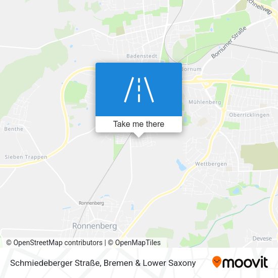 Schmiedeberger Straße map