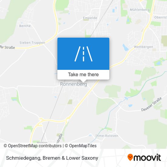 Schmiedegang map