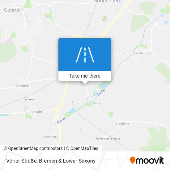 Vörier Straße map
