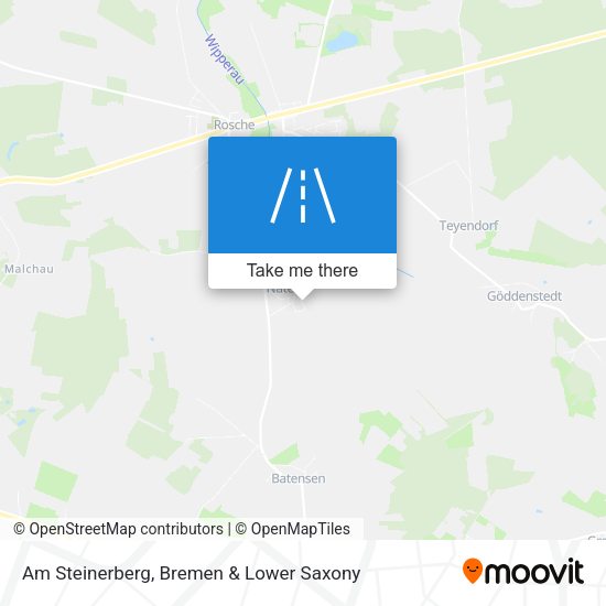 Am Steinerberg map