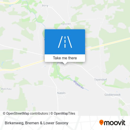 Birkenweg map