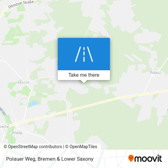 Polauer Weg map