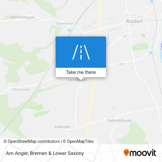 Am Anger map