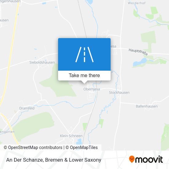 An Der Schanze map