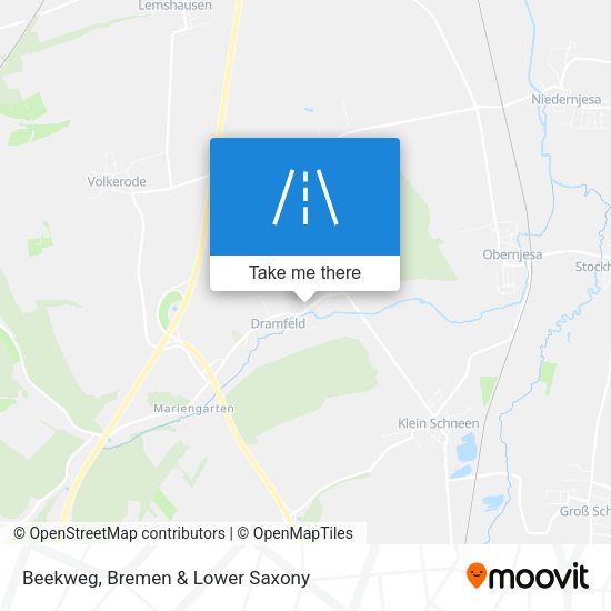 Beekweg map