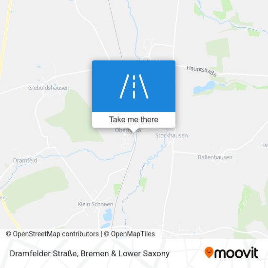 Dramfelder Straße map