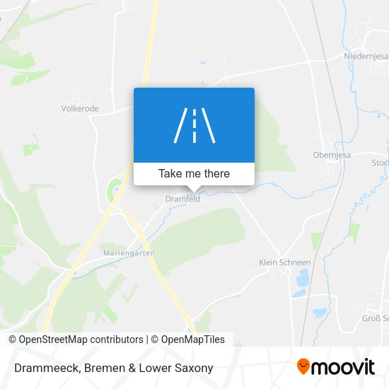 Drammeeck map