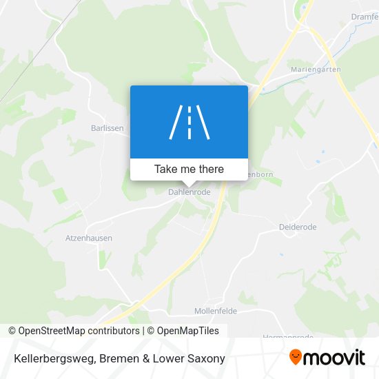 Kellerbergsweg map