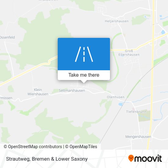 Strautweg map