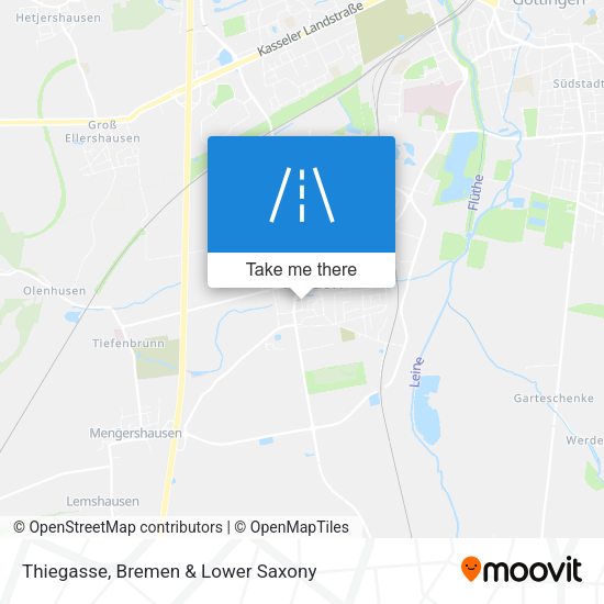 Thiegasse map