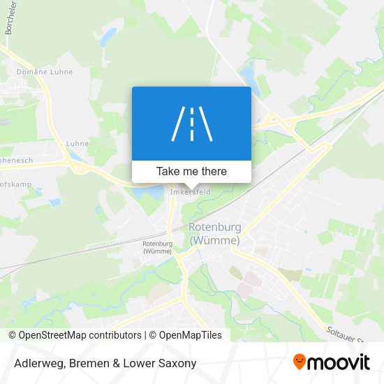 Adlerweg map