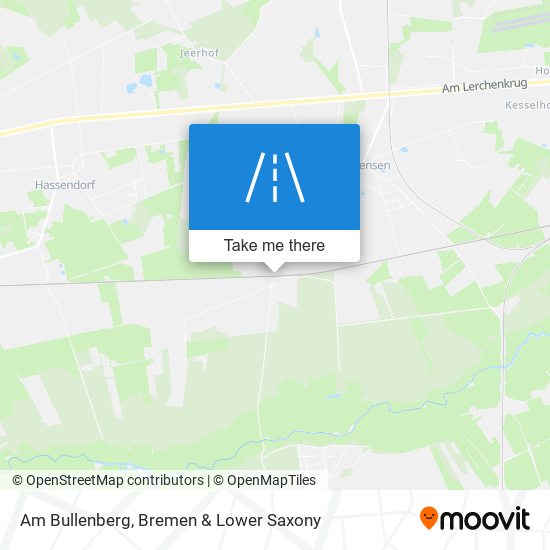 Am Bullenberg map