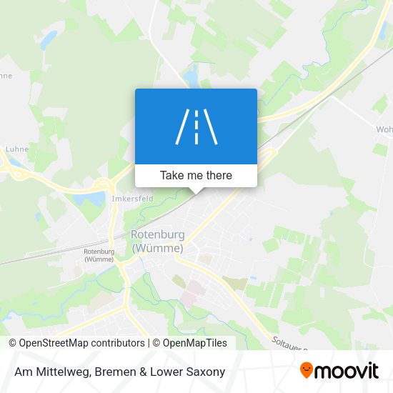 Am Mittelweg map