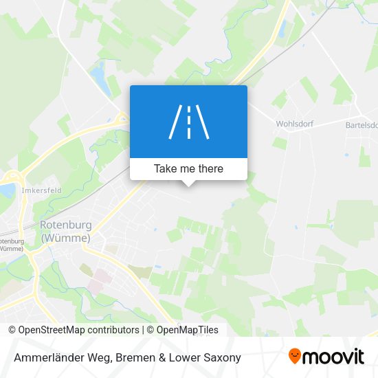Ammerländer Weg map