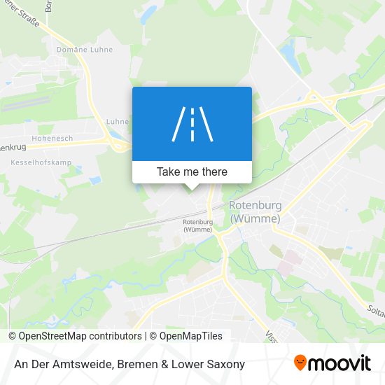 An Der Amtsweide map