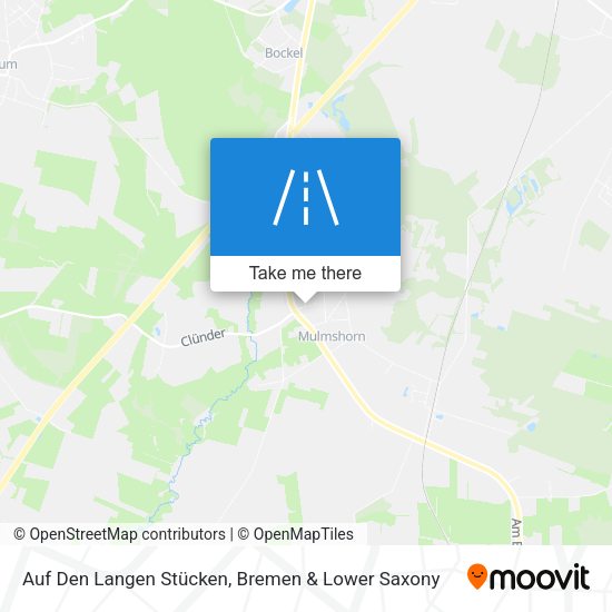Auf Den Langen Stücken map