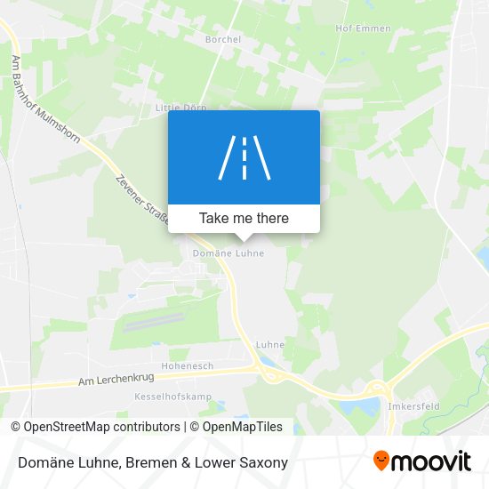 Domäne Luhne map