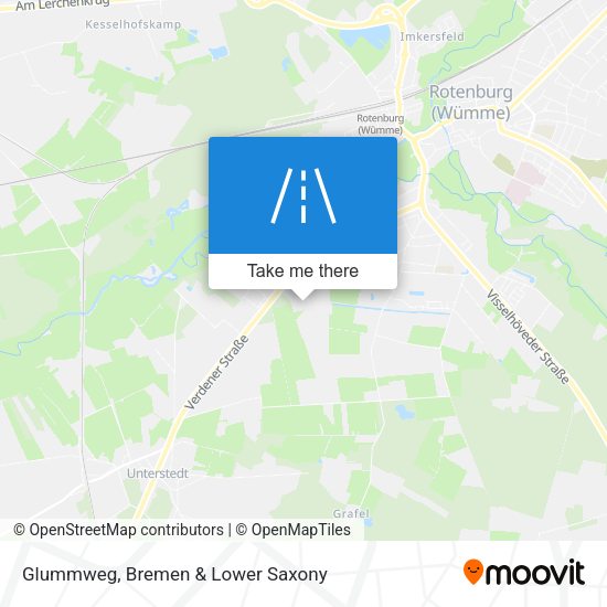 Glummweg map