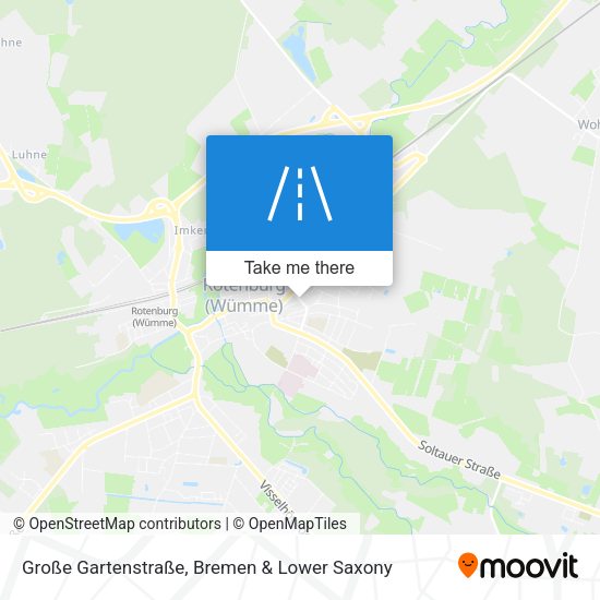 Große Gartenstraße map