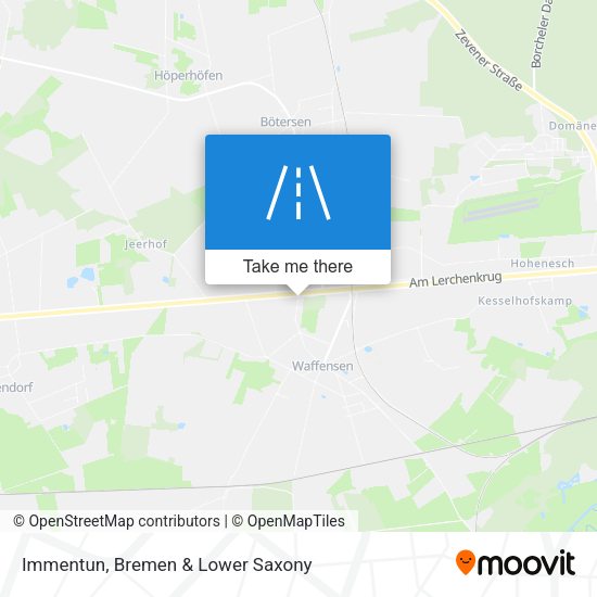 Immentun map