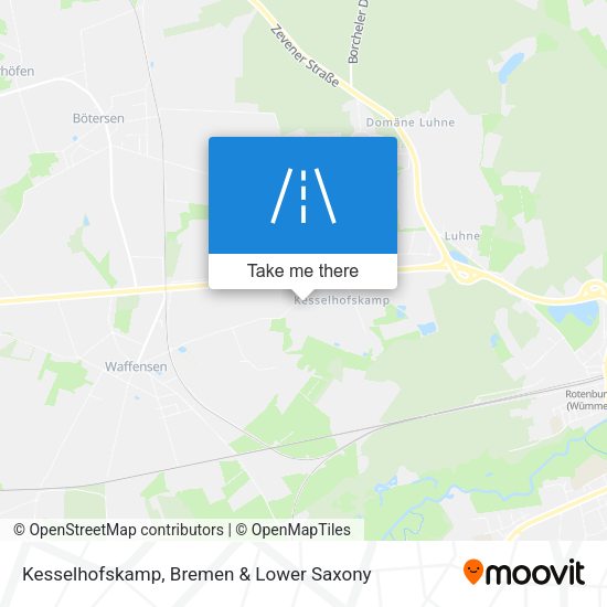 Kesselhofskamp map