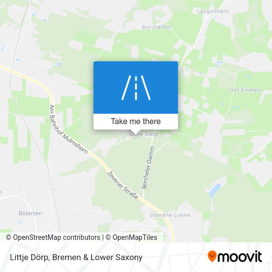 Littje Dörp map