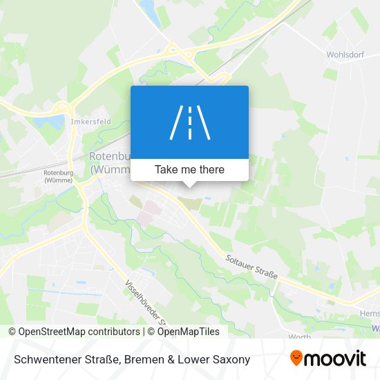 Schwentener Straße map