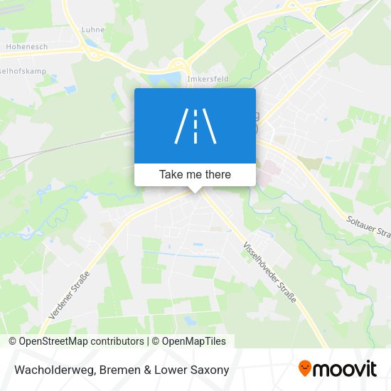 Wacholderweg map