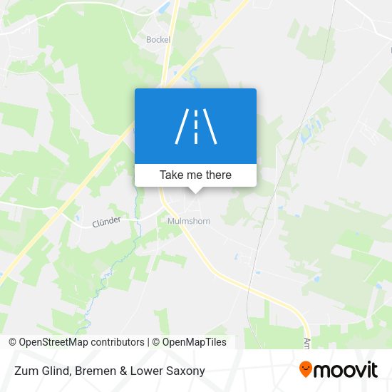 Zum Glind map