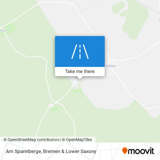 Am Spannberge map