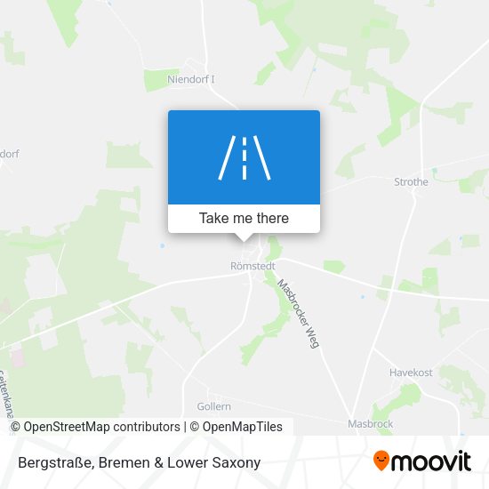 Bergstraße map