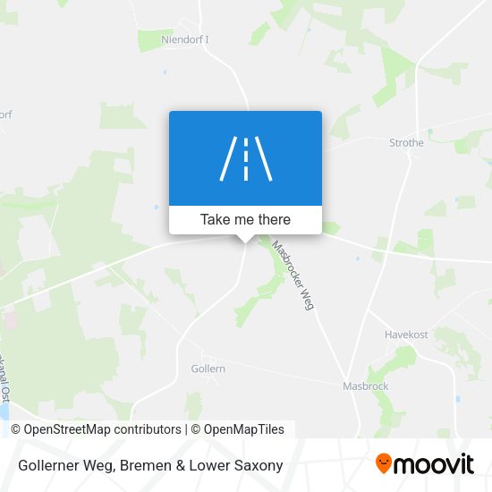 Gollerner Weg map