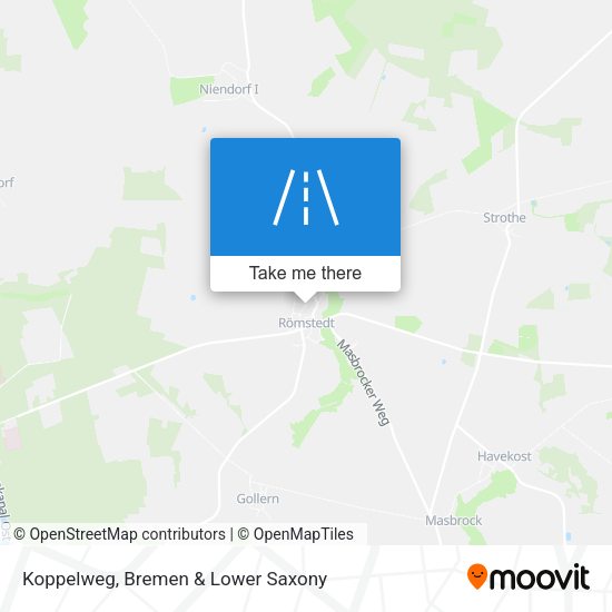 Koppelweg map