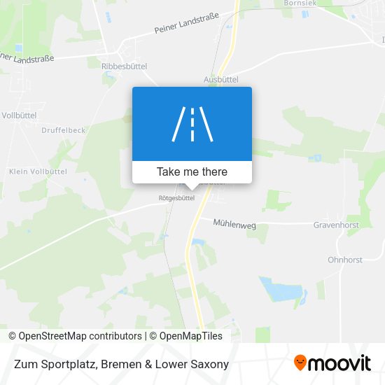 Zum Sportplatz map