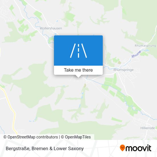 Bergstraße map