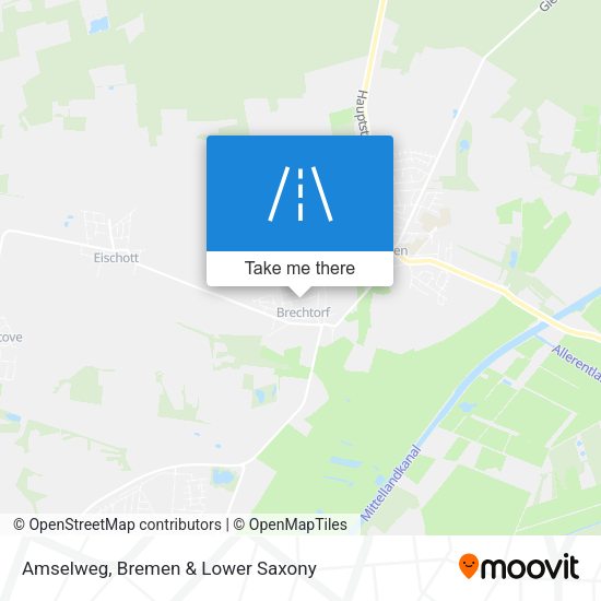 Amselweg map