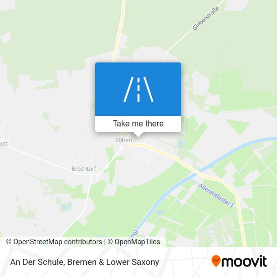 An Der Schule map