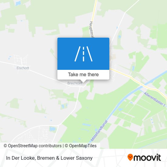In Der Looke map