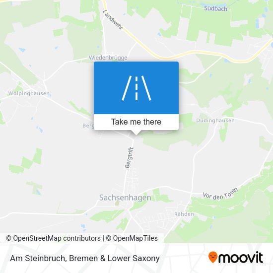 Am Steinbruch map