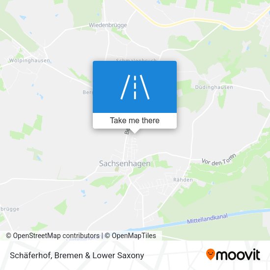Schäferhof map