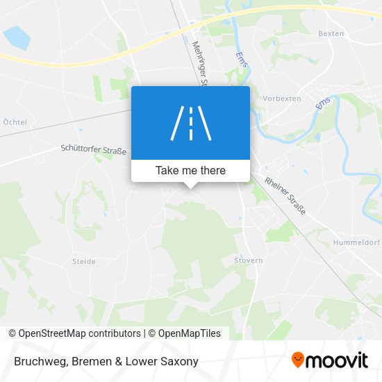 Bruchweg map