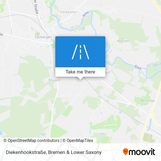 Diekenhookstraße map