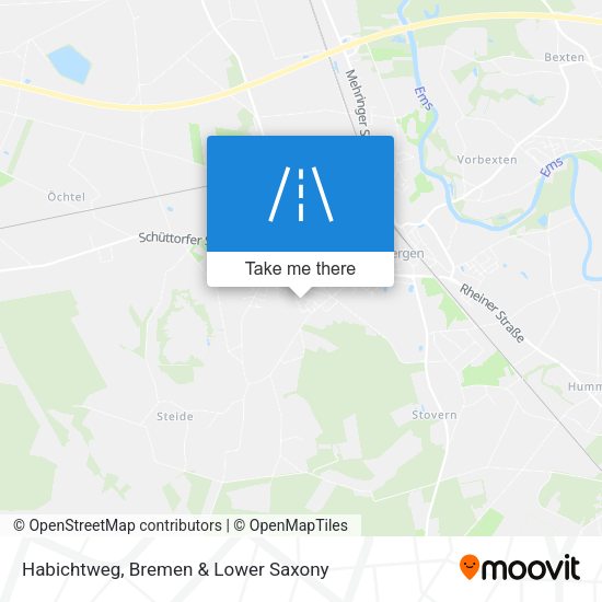 Habichtweg map