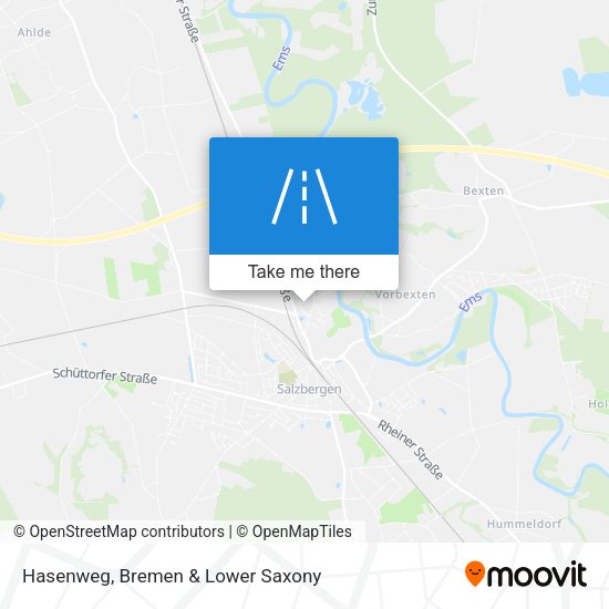 Hasenweg map