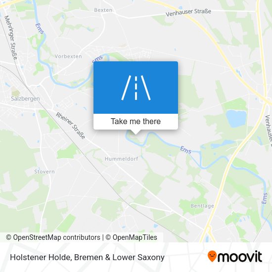 Holstener Holde map