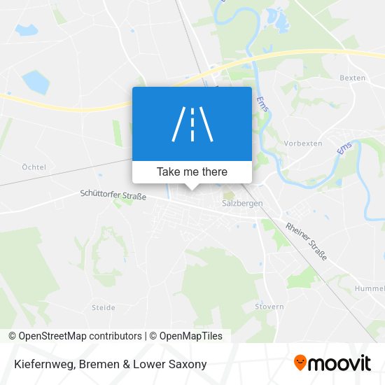 Kiefernweg map
