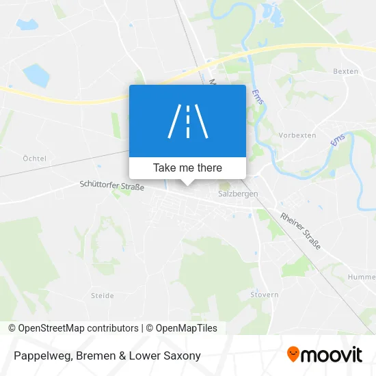 Карта Pappelweg