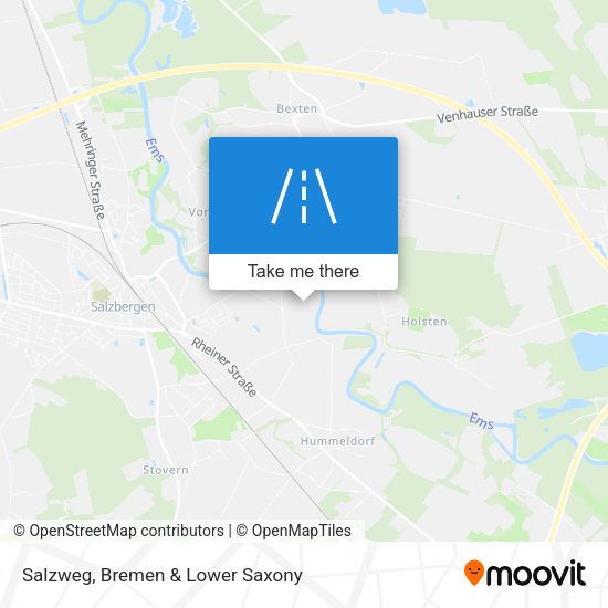 Salzweg map