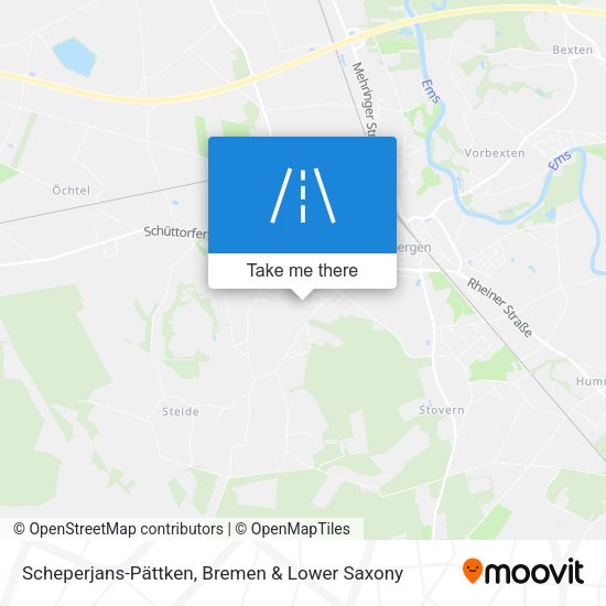 Scheperjans-Pättken map