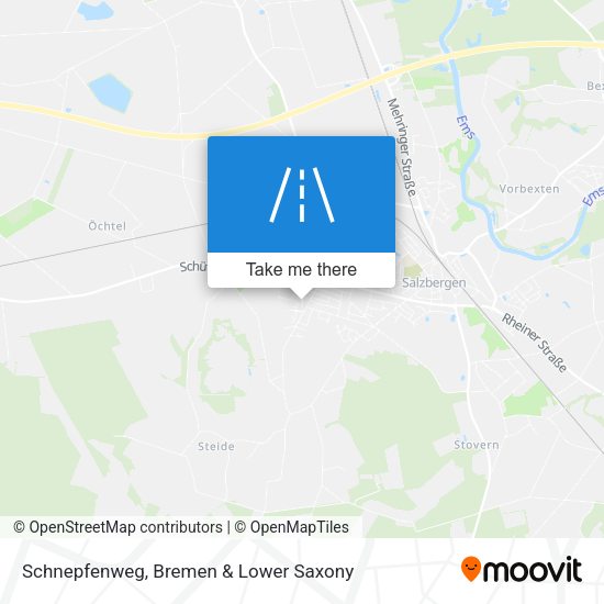 Schnepfenweg map